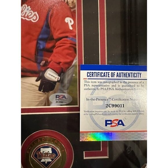 Jaime Moyer signed autographed Philadelphia Phillies 2008 11x14 photo framed PSA - Picture 4 of 6